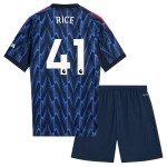 Nogometni Dresovi Arsenal Rice 41 Dječji Gostujući 2025-26 Kratkih Rukava